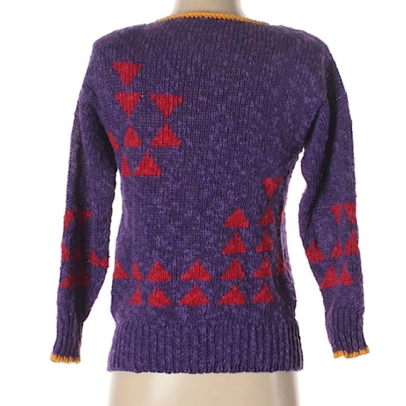 Vintage Knit Sweater, Linen, Cotton Liz Claiborne - Picture 2 of 9